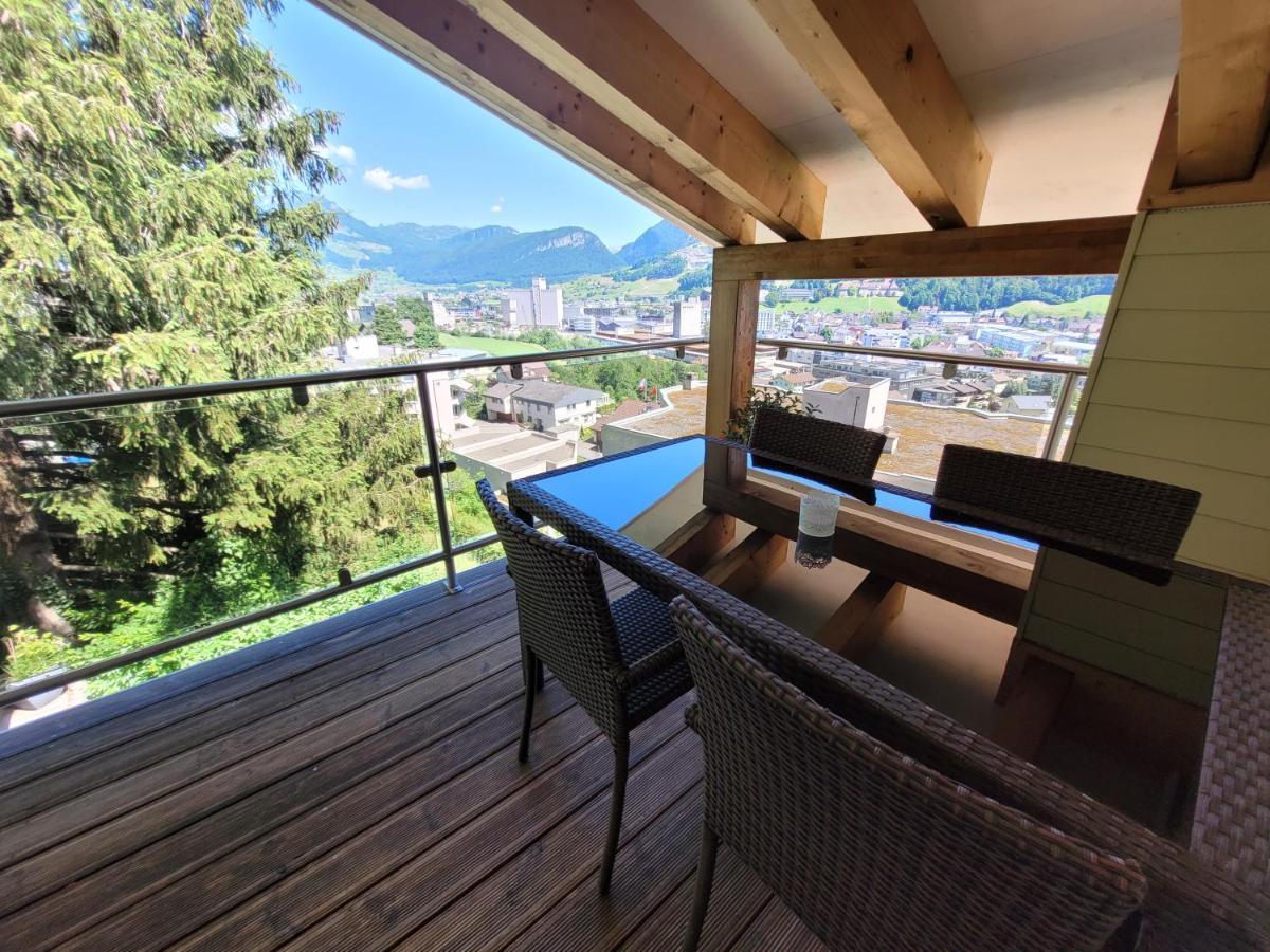 Ferienwohnung Bally Brunnen Exteriör bild